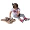 Shpilmaster Wooden Sensory Bear Shaped Learning Wall Mounted Toddler Board For Playroom, and Doctors' Office QI004594 - alternate 8